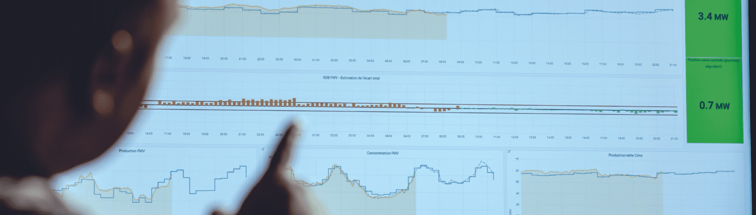 Écran évolution des prix